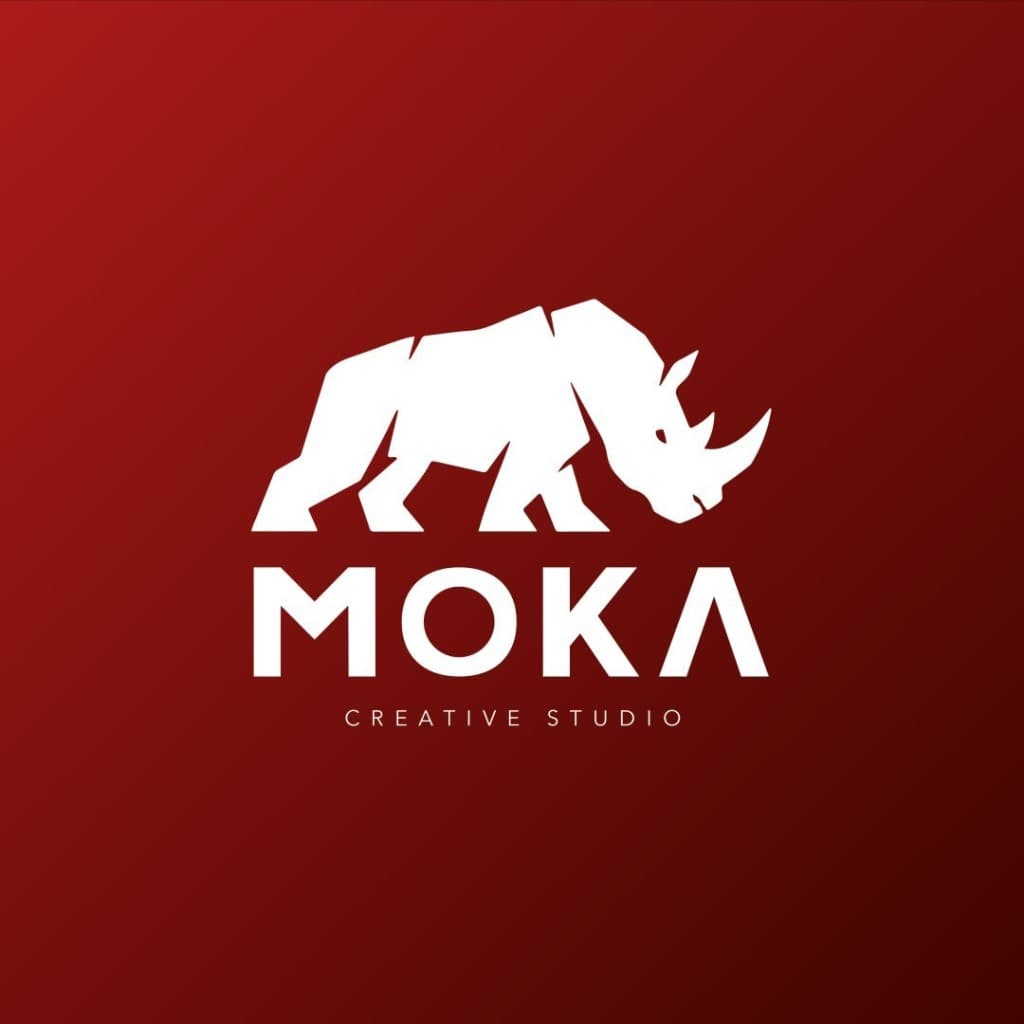 MOKA Geometrik Origami Gergedan